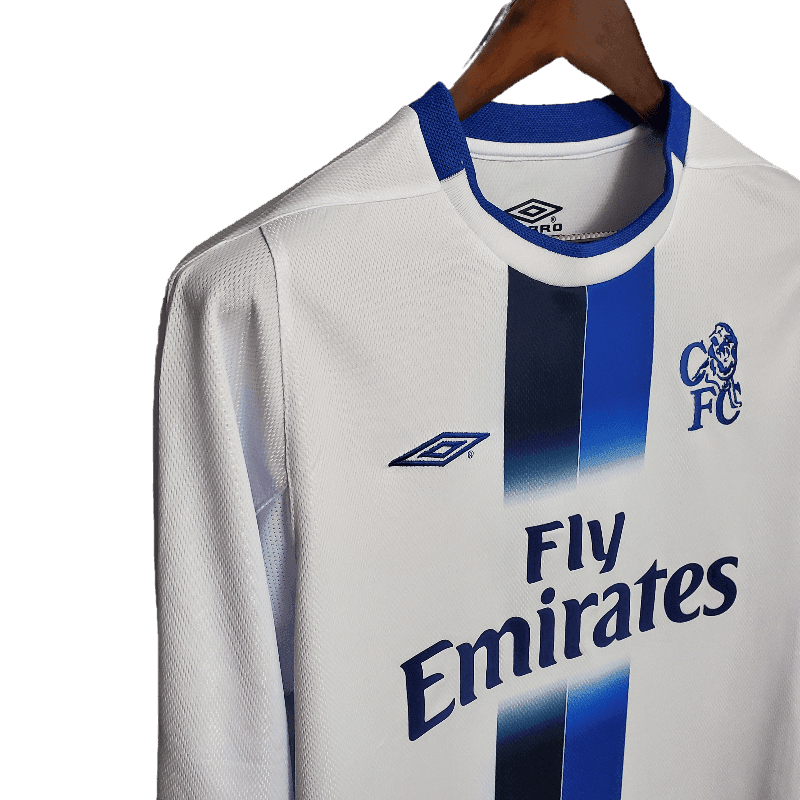 Chelsea Retro Long-Sleeved 2003/05 Away - JERSEYS4ALL