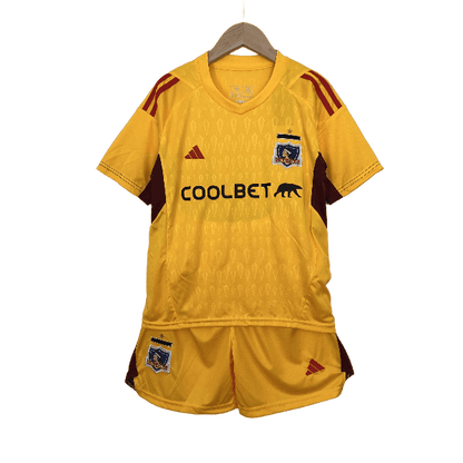 Colo Colo 23/24 Kids Goalkeeper Yellow - JERSEYS4ALL