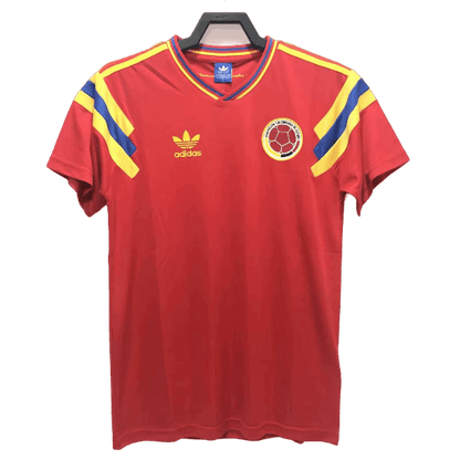 Colombia Retro 1990 Away Soccer - JERSEYS4ALL