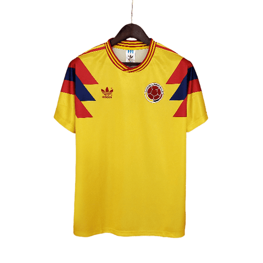 Colombia Retro 1990 Home Soccer - JERSEYS4ALL