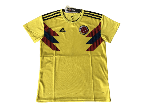 Colombia Retro 2018 World Cup Home Yellow - JERSEYS4ALL