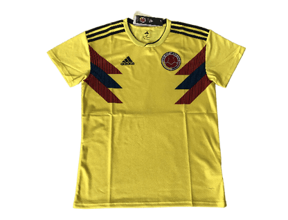 Colombia Retro 2018 World Cup Home Yellow - JERSEYS4ALL