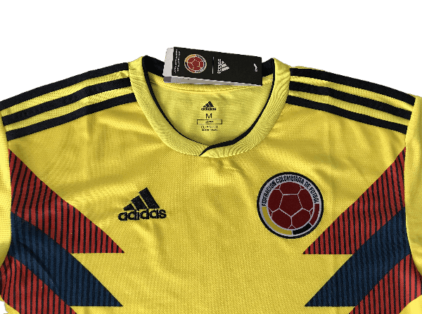 Colombia Retro 2018 World Cup Home Yellow - JERSEYS4ALL