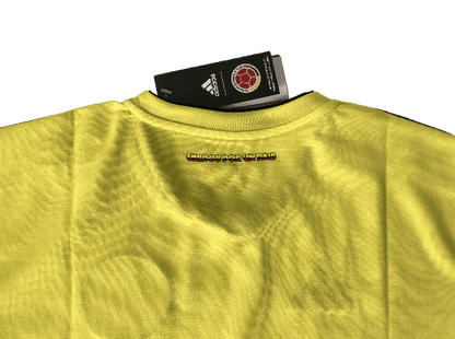 Colombia Retro 2018 World Cup Home Yellow - JERSEYS4ALL