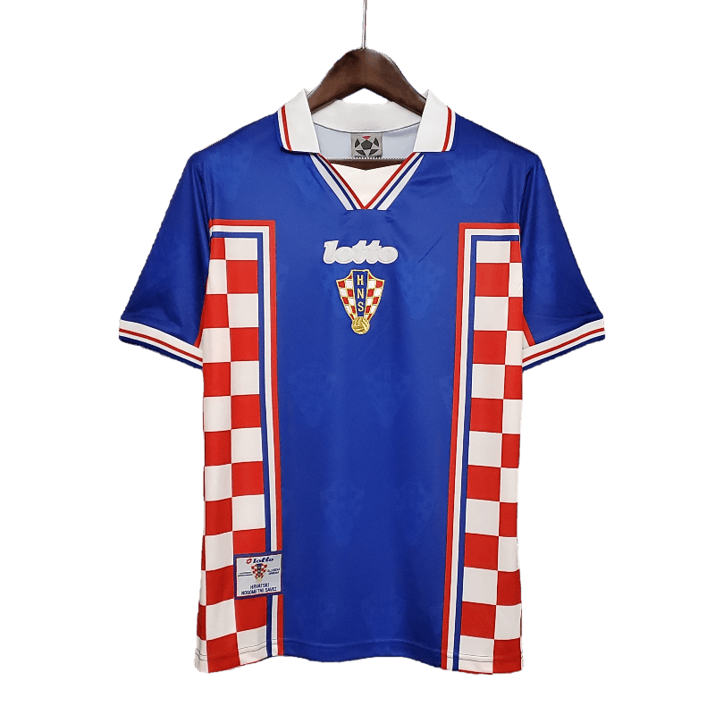 Croatia Retro 1998 Home - JERSEYS4ALL