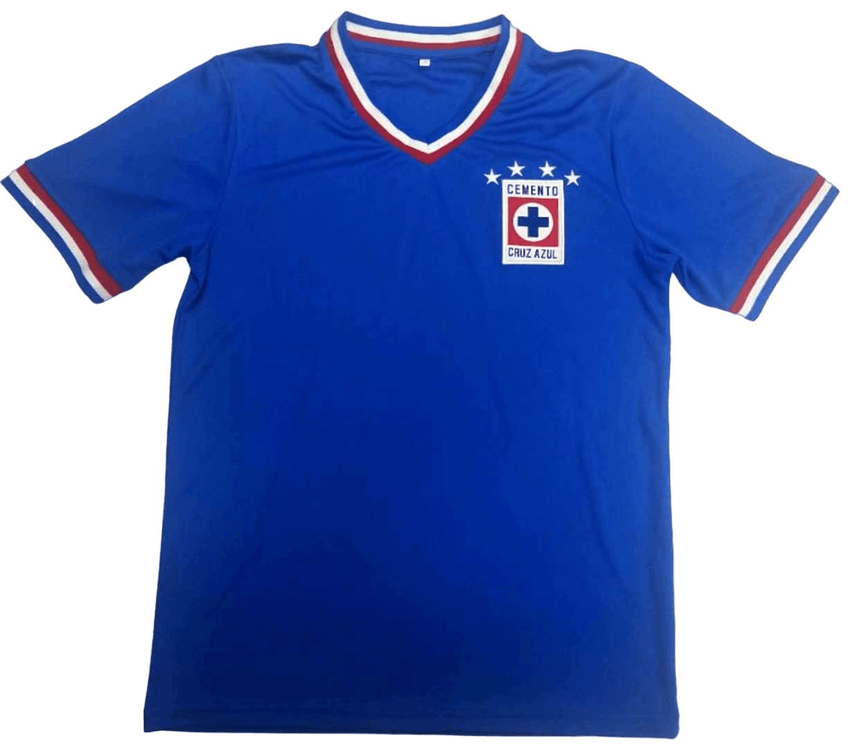 Crzu Azul Retro 1974 Home - JERSEYS4ALL