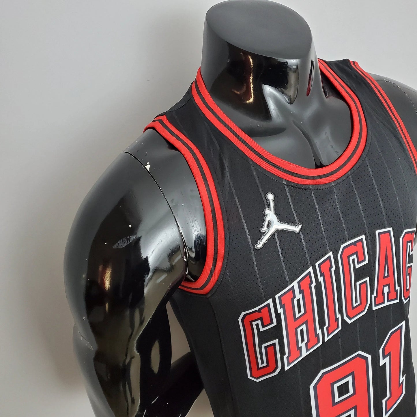 Chicago Bulls 91 Rodman NBA Basket Jersey