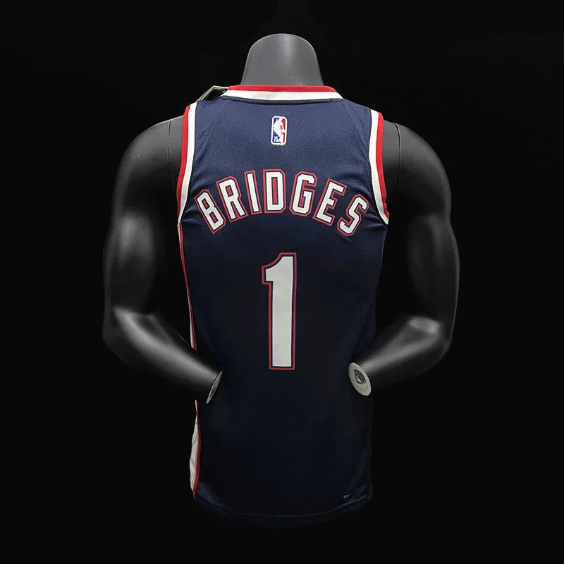 Brooklyn Nets 1 BRIDGES NBA Basket Jersey