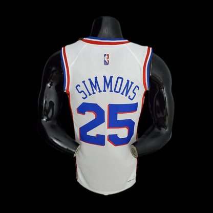 Philadelphia 76ers 25 SIMMONS NBA Basket Jersey