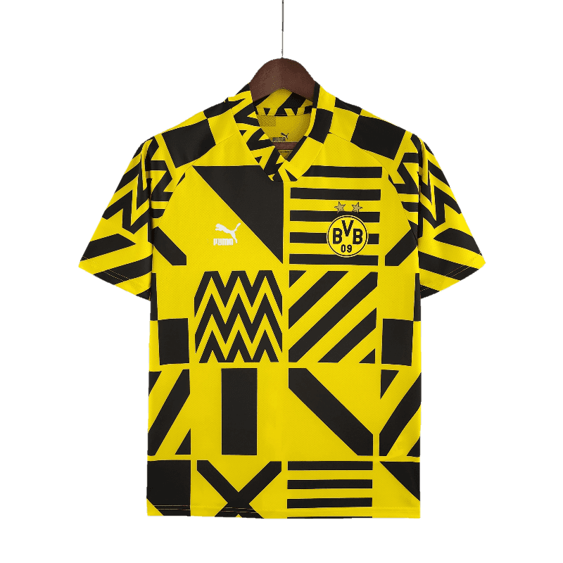 Dortmund 2022/23 Pre-Match Yellow Black - JERSEYS4ALL