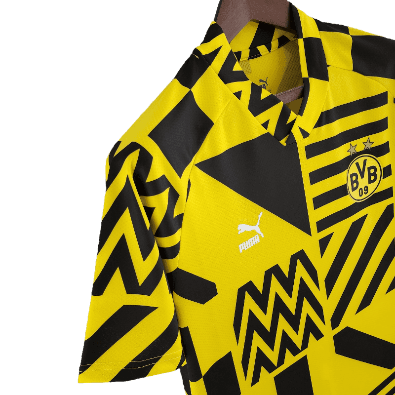 Dortmund 2022/23 Pre-Match Yellow Black - JERSEYS4ALL