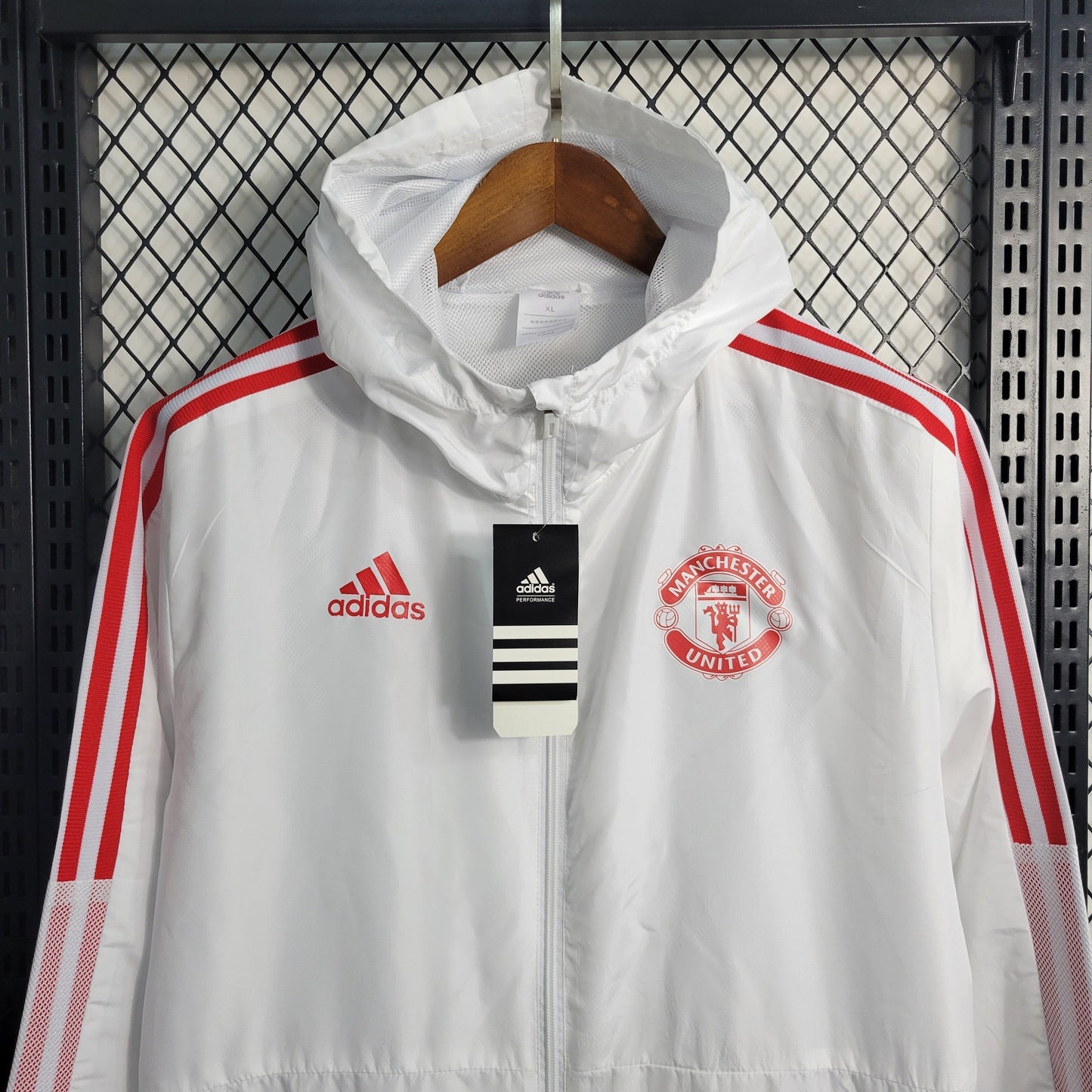 Manchester United Windbreaker Jacket 23/24 - White