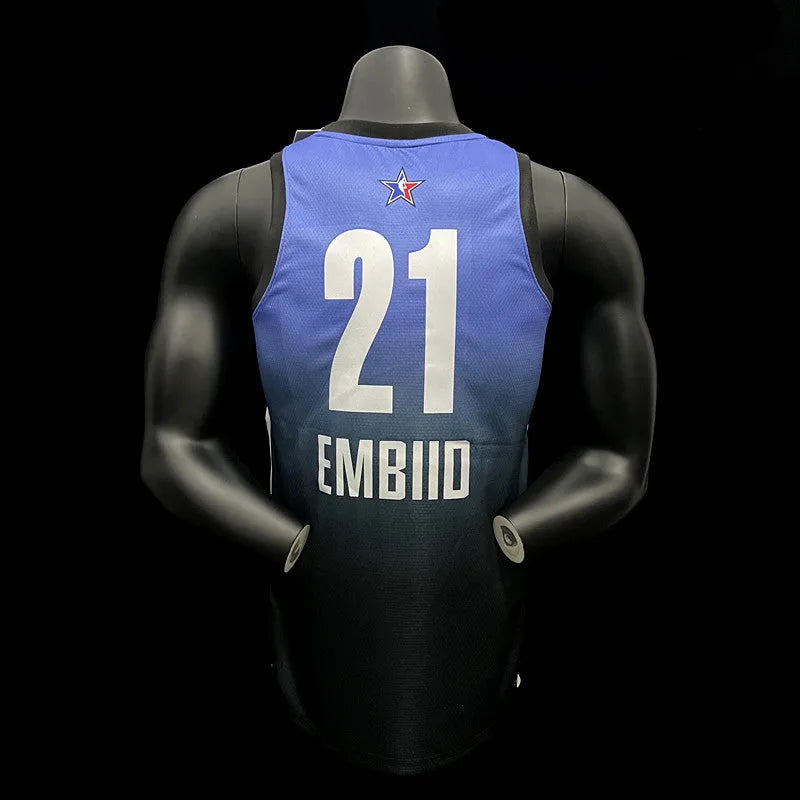 All Star 21 EMBIID NBA Basket Jersey