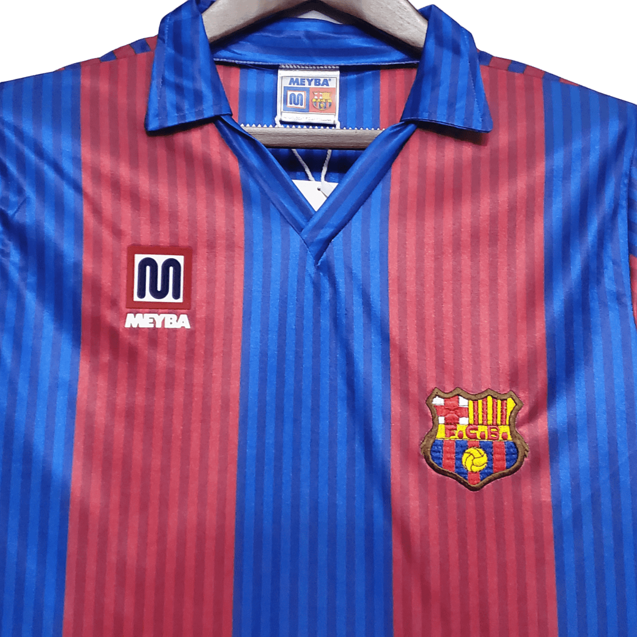 Barcelona Retro 90/91 Home - JERSEY4ALL