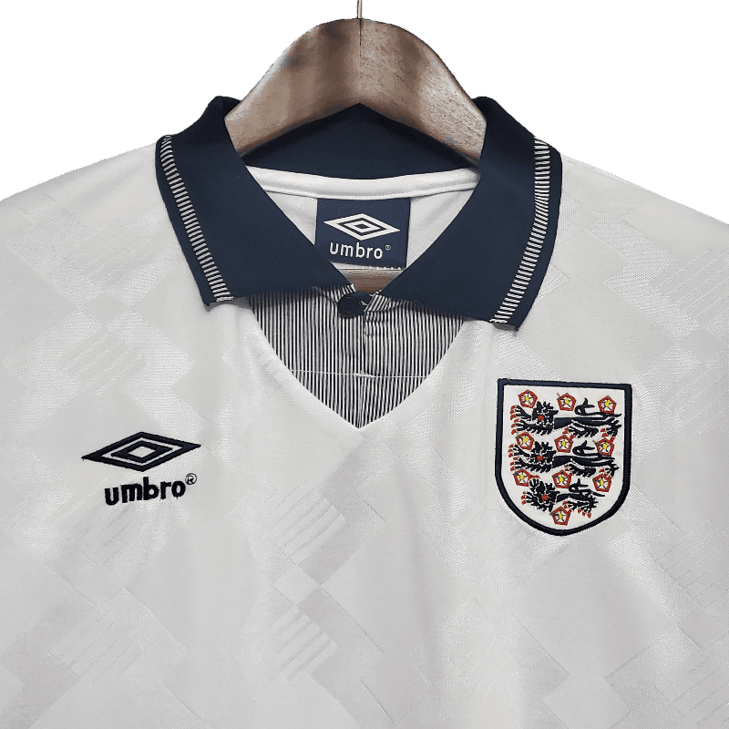 England Retro 1990 Home - JERSEYS4ALL