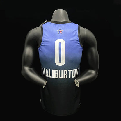 All Star 0 HALIBURTON NBA Basket Jersey