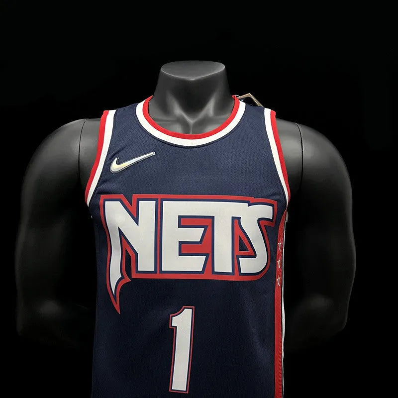 Brooklyn Nets 1 BRIDGES NBA Basket Jersey