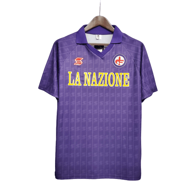 Fiorentina Retro 1989-90 Home - JERSEYS4ALL