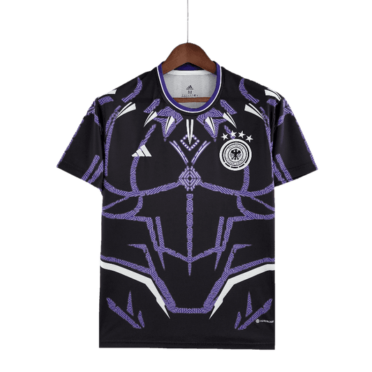 Germany 2022 Player Version Black Blue - JERSEYS4ALL