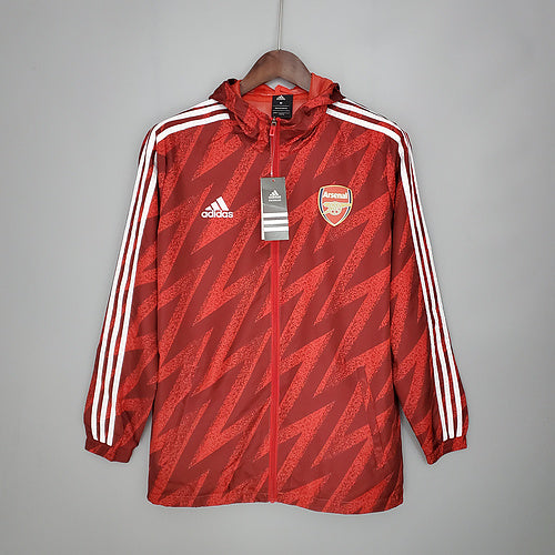 Arsenal windbreaker red