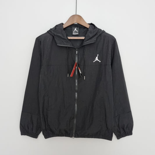 Black jordan windbreaker