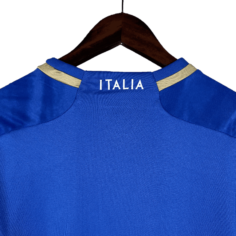 Italy 2023 Long Sleeve Home - JERSEYS4ALL