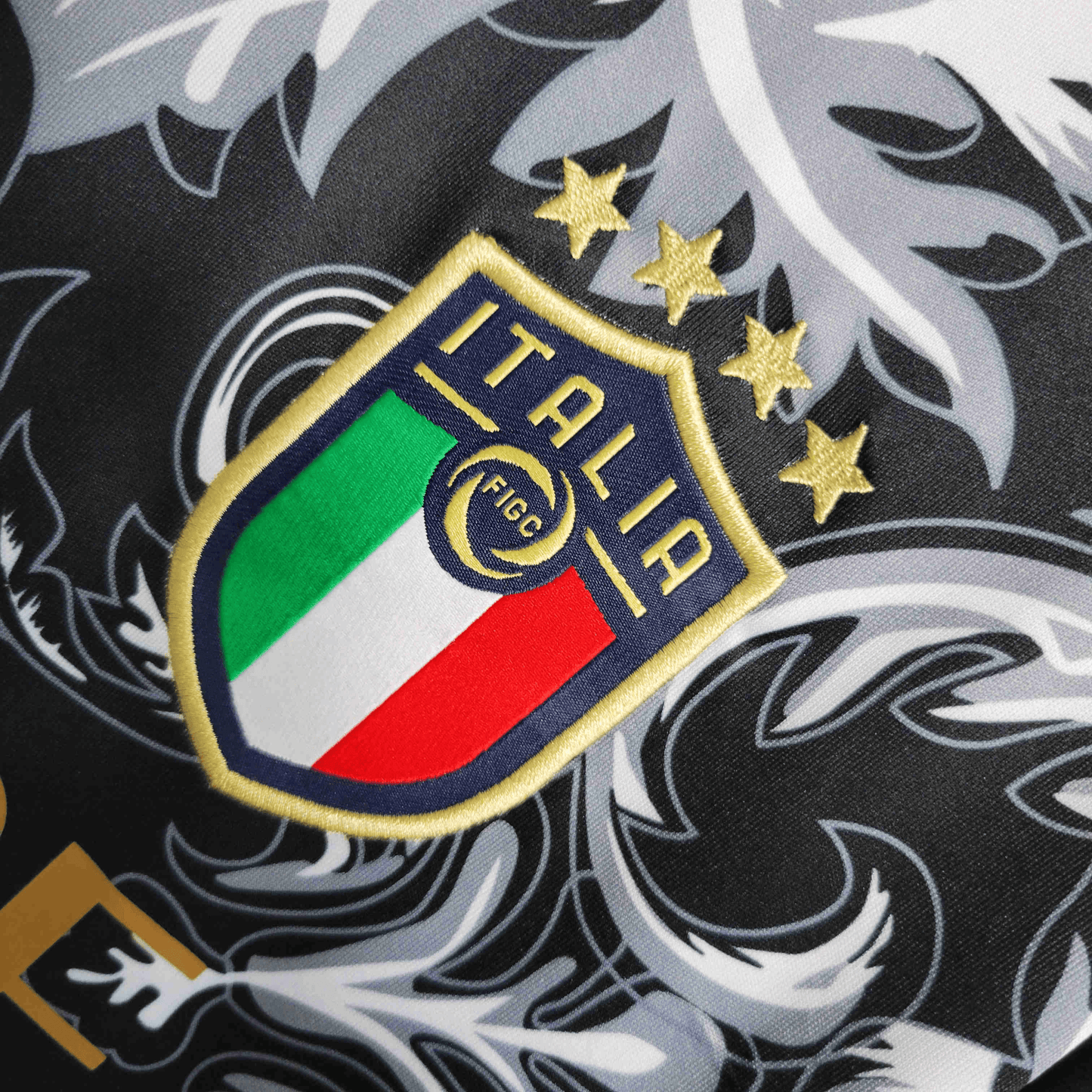 Italy 23/24 Versace Black - JERSEYS4ALL