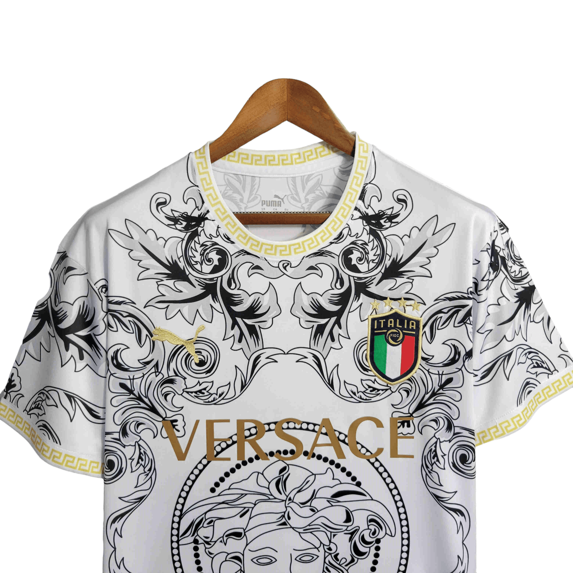 Italy 23/24 Versace White - JERSEYS4ALL