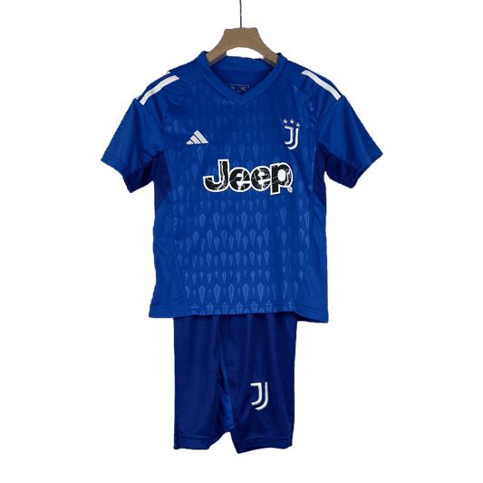 Juventus 2023/24 Kids Goalkeeper Blue - JERSEYS4ALL