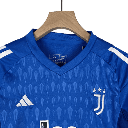 Juventus 2023/24 Kids Goalkeeper Blue - JERSEYS4ALL