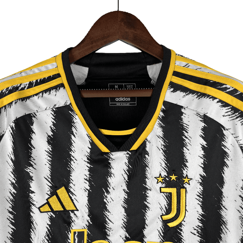 Juventus 2023/24 Long Sleeve Home - JERSEYS4ALL