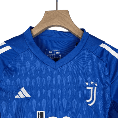 Juventus 23/24 Kids Goalkeeper Blue - JERSEYS4ALL