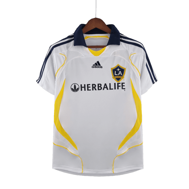 LA Galaxy Retro 07 Home - JERSEYS4ALL