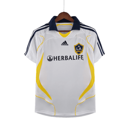 LA Galaxy Retro 07 Home - JERSEYS4ALL