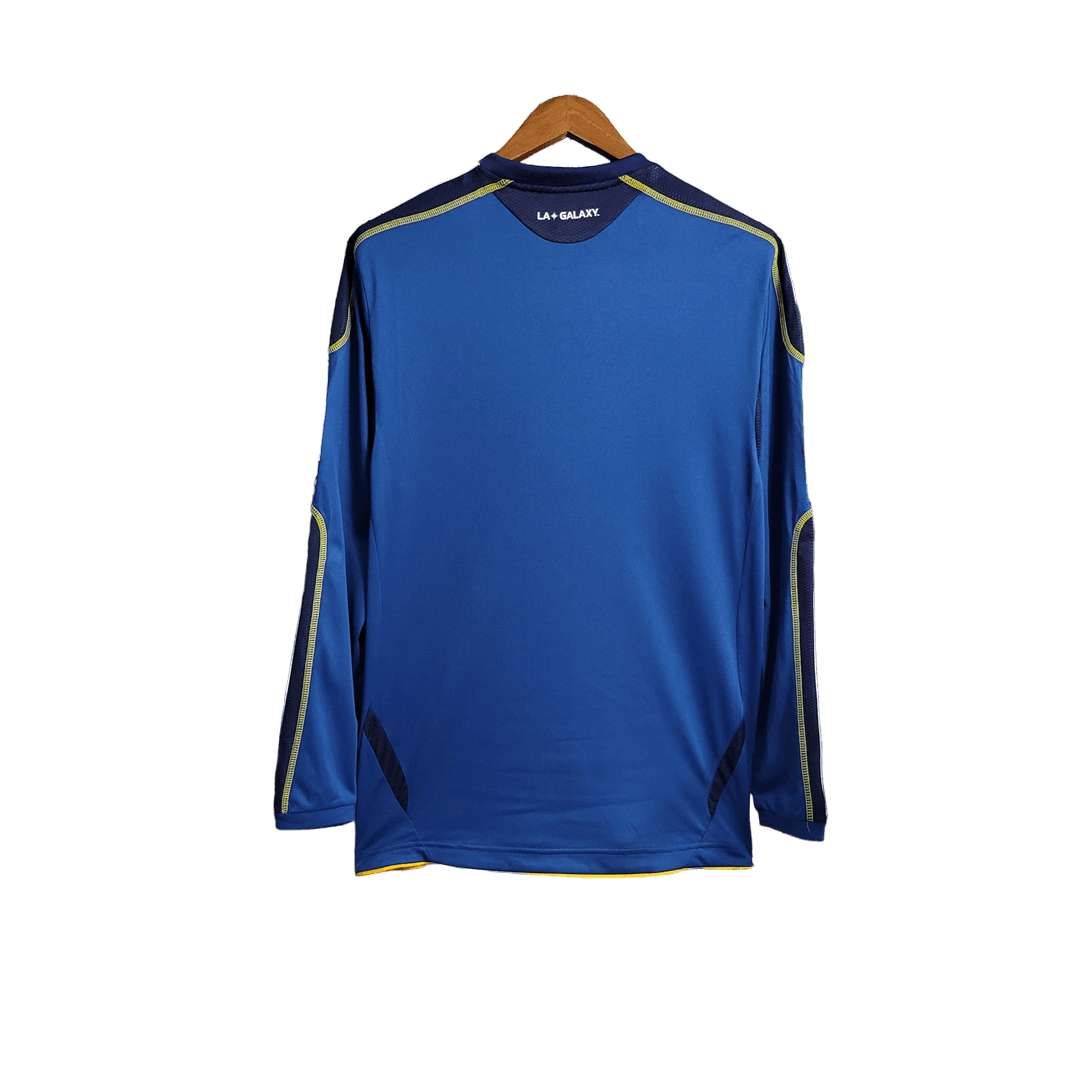 LA Galaxy Retro 11-12 Long Sleeve Away - JERSEYS4ALL