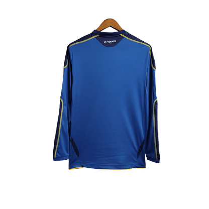 LA Galaxy Retro 11-12 Long Sleeve Away - JERSEYS4ALL