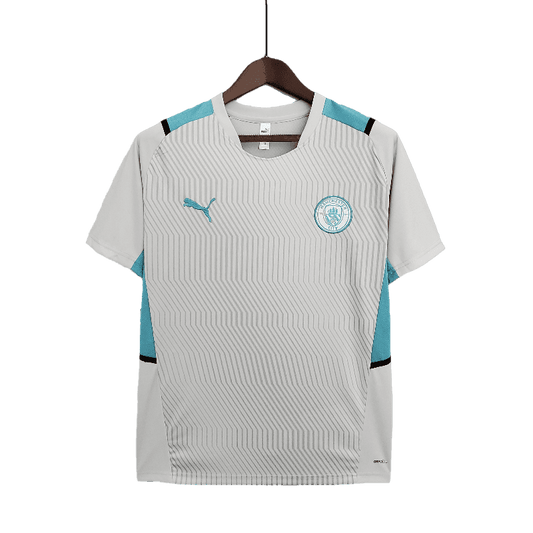 Manchester City 2021/22 Training Suit Grey - JERSEYS4ALL