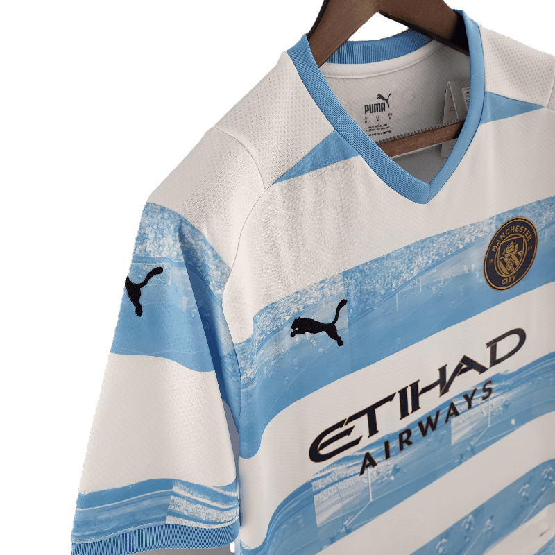 Manchester City 2022/23 Limited Edition Blue and White - JERSEYS4ALL