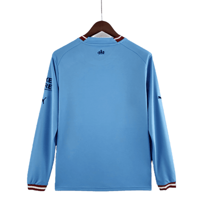 Manchester City 2022/23 Long Sleeve Home - JERSEYS4ALL