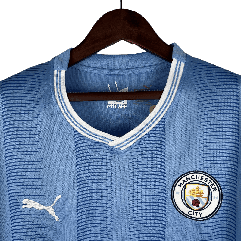 Manchester City 2023/24 Long Sleeve Home - JERSEYS4ALL