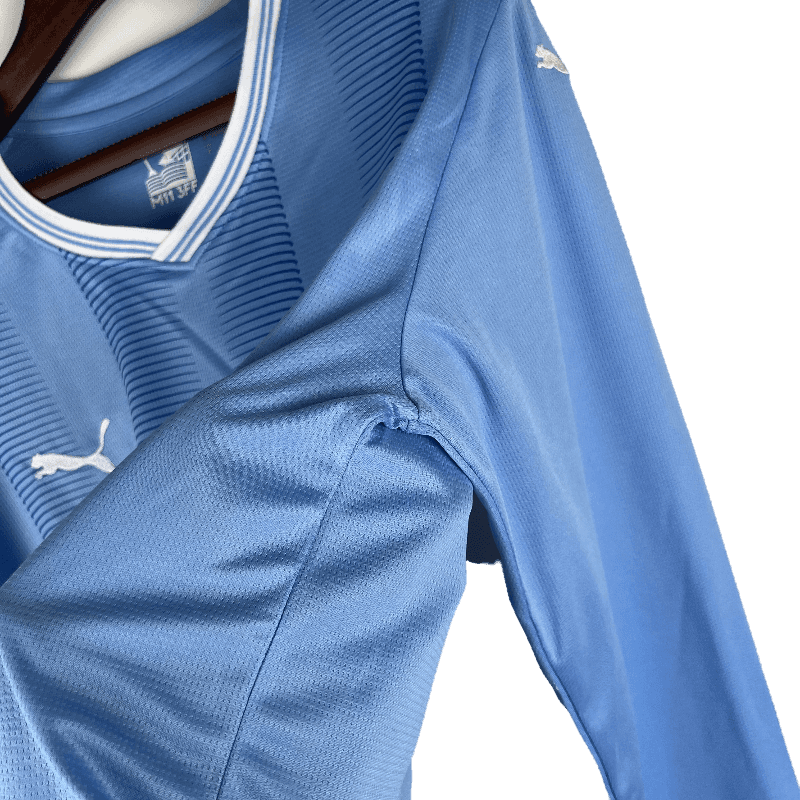 Manchester City 2023/24 Long Sleeve Home - JERSEYS4ALL