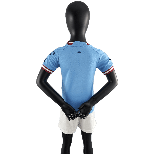 Manchester City 22/23 Kids Home Kit - JERSEYS4ALL