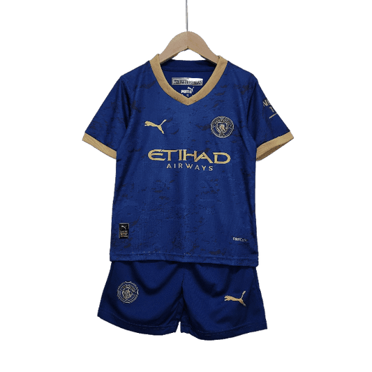 Manchester City 23/24 Kids Blue - JERSEYS4ALL