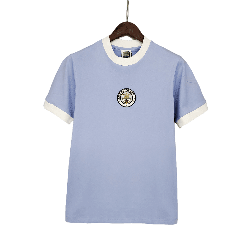 Manchester City Retro 1972 Home - JERSEYS4ALL