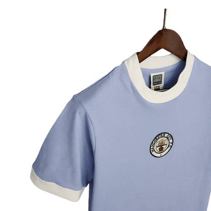 Manchester City Retro 1972 Home - JERSEYS4ALL