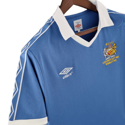 Manchester City Retro 1981/82 Home - JERSEYS4ALL