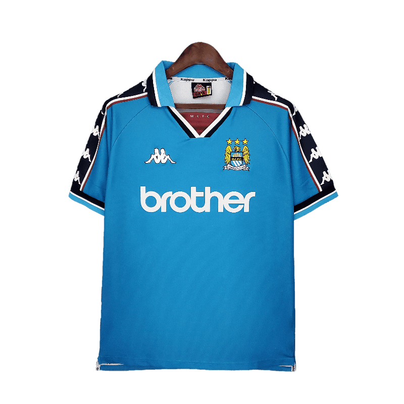 Manchester City Retro 1997/99 Home - JERSEYS4ALL