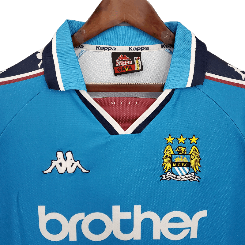 Manchester City Retro 1997/99 Home - JERSEYS4ALL