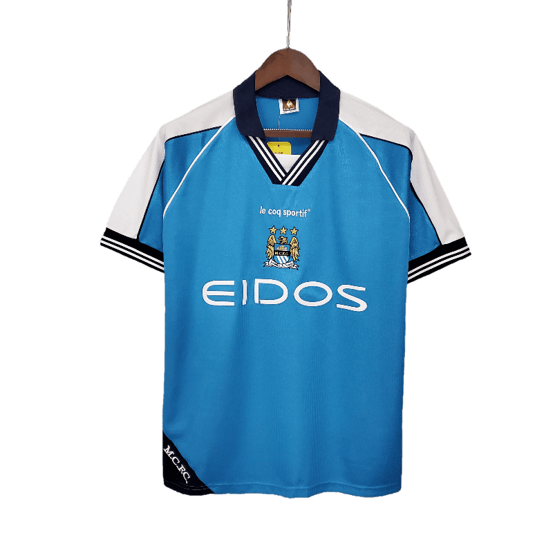 Manchester City Retro 1999/01 Home - JERSEYS4ALL