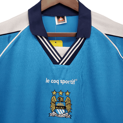 Manchester City Retro 1999/01 Home - JERSEYS4ALL